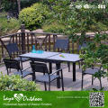 In time Delivery best quality patio 6 seat dining table